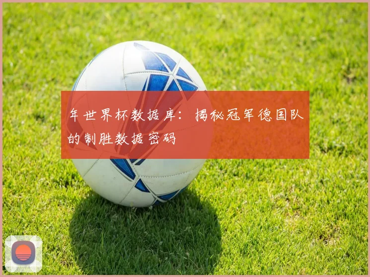 年世界杯数据库：揭秘冠军德国队的制胜数据密码