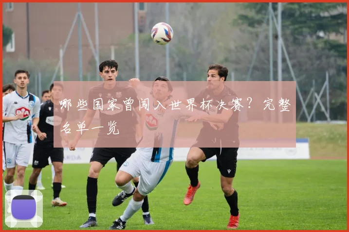 哪些国家曾闯入世界杯决赛?完整名单一览
